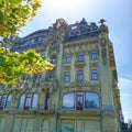 Historic building in art nouveau style