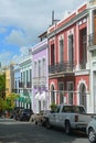 Historic building in Old San Juan, Puerto Rico Royalty Free Stock Photo