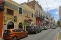 Historic building in Old San Juan, Puerto Rico Royalty Free Stock Photo