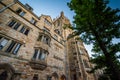 Historic building on the campus of Yale University, in New Haven Royalty Free Stock Photo