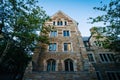 Historic building on the campus of Yale University, in New Haven Royalty Free Stock Photo