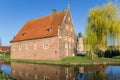 Historic building of the castle in Raesfeld Royalty Free Stock Photo