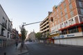 Historic building in Historic center of Mexico City, Mexico Royalty Free Stock Photo