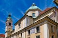 Historic building, Central Ljubljana City, Slovenia Royalty Free Stock Photo