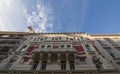 Historic building in the city center of Budapest, Hungary in Europe Royalty Free Stock Photo