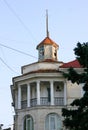 Historic building in the city centre of Sevastopol, Crimea. Picturesque building Royalty Free Stock Photo