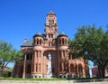 Historic building Courthouse,Eagle in Texas Royalty Free Stock Photo