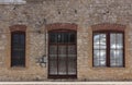 Historic Building Detail in Downtown Bertram Texas Royalty Free Stock Photo