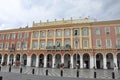 Nice, 6th september: Historic Building from Place Massena Square on Downtown of Nice France