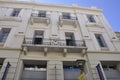 Heraklion, september 5th: Historic Building facade from Heraklion in Crete island of Greece
