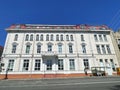 Vladivostok, Russia, September, 02, 2023. The historic building is the former city hall. 57 Svetlanskaya street