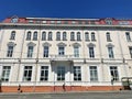 Vladivostok, Russia, September, 02, 2023. The historic building is the former city hall. 57 Svetlanskaya street