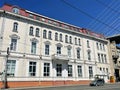 Vladivostok, Russia, September, 02, 2023. The historic building is the former city hall. 57 Svetlanskaya street, Vladivostok