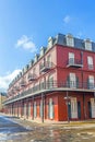 Historic building in the French Quarter Royalty Free Stock Photo