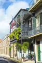 Historic building in the French Quarter Royalty Free Stock Photo