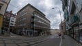 Historic building in the historic part of the city of Brno in the Czech Republic