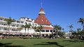 Historic building of the Hotel del Coronado, San Diego, CA, USA