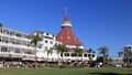 Historic building of the Hotel del Coronado, San Diego, CA, USA