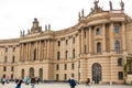 Historic building of humboldt university in Berlin. Architecture of Germany