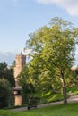 Historic building in Kronenburger park, The Netherlands