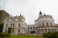 Historic building in La Plata from behind