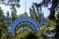 Historic building Lermontov Gallery in resort Pyatigorsk