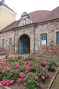 Historic building in Luxeuil-les-Bains, France