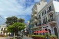 Historic building in Old San Juan, Puerto Rico Royalty Free Stock Photo