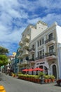 Historic building in Old San Juan, Puerto Rico Royalty Free Stock Photo