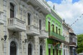 Historic building in Old San Juan, Puerto Rico Royalty Free Stock Photo