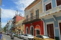 Historic building in Old San Juan, Puerto Rico Royalty Free Stock Photo