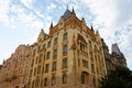 Historic building on Parizska street in Prague, Czech Republic