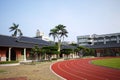 Historic building primary schools Royalty Free Stock Photo