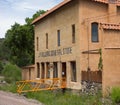 An historic building in the remote gila wilderness