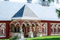 Historic building and it`s elements, Zelenograd, Russia. Religious architecture of Russia.