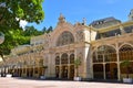 Historic building in spa town of Marianske Lazne Royalty Free Stock Photo