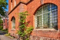 Historic building from the 19th century as part of the former barracks of the Prussian railway regiments Royalty Free Stock Photo