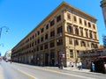 A historic building in the city center of Palermo, Italy