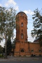 Historic building Water Tower in Zhytomyr, Ukraine, September 2023