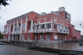 The building of the theatre in the provincial town of Kimry in Tver region