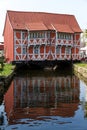 Historic building in Wismar in Germany