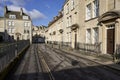 Historic buildings in Beauford Square, Bath Royalty Free Stock Photo
