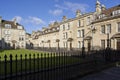 Historic buildings in Beauford Square, Bath Royalty Free Stock Photo