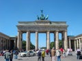 Historic buildings in Berlin Brandenburger Tor - Brandeburg gate