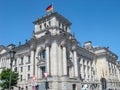 Historic buildings in Berlin: the Reichstag - The German Parliament