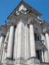 Historic buildings in Berlin: the Reichstag - The German Parliament