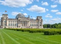 Historic buildings in Berlin: the Reichstag - The German Parliament