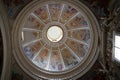 Historic buildings of Bevagna, Umbria, Italy: San Michele church interior Royalty Free Stock Photo