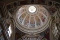 Historic buildings of Bevagna, Umbria, Italy: San Michele church interior Royalty Free Stock Photo