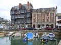 Historic buildings and boat harbour